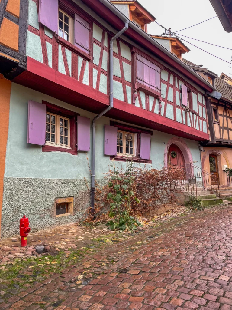 Dónde dormir en Alsacia: Casas típicas en Eguisheim