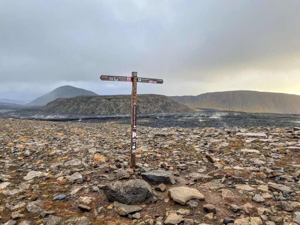 Ruta recorriendo los volcanes de Reykjanes