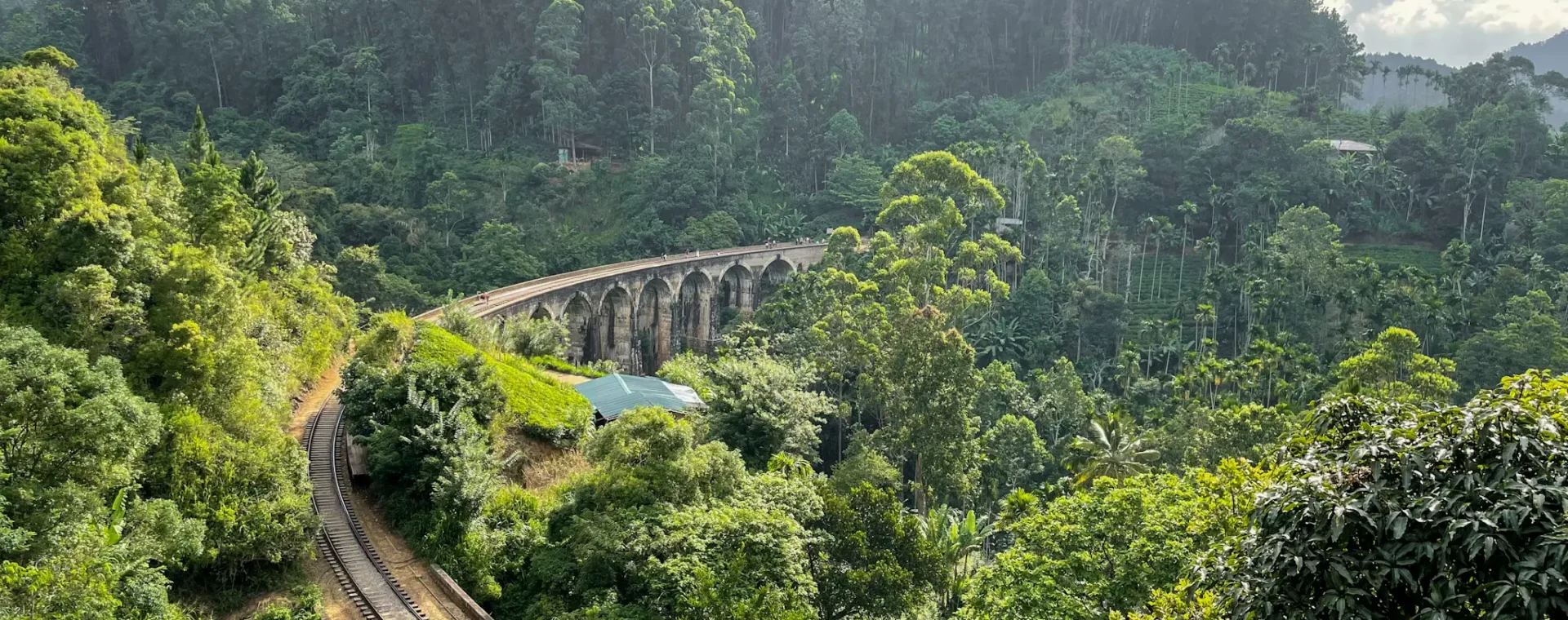 Nine Arches Bridge, en Ella, Tierras altas de Sri Lanka