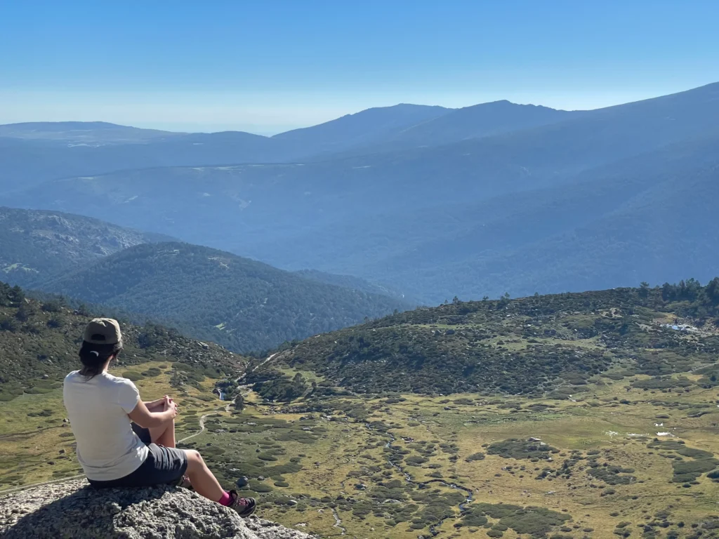 Vistas al Circo de Peñalara y Cuerda Larga desde Refugio Zabala