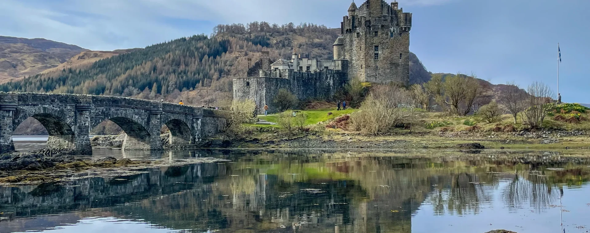 Castillo Eilean Donan en las Tierras Altas de Escocia