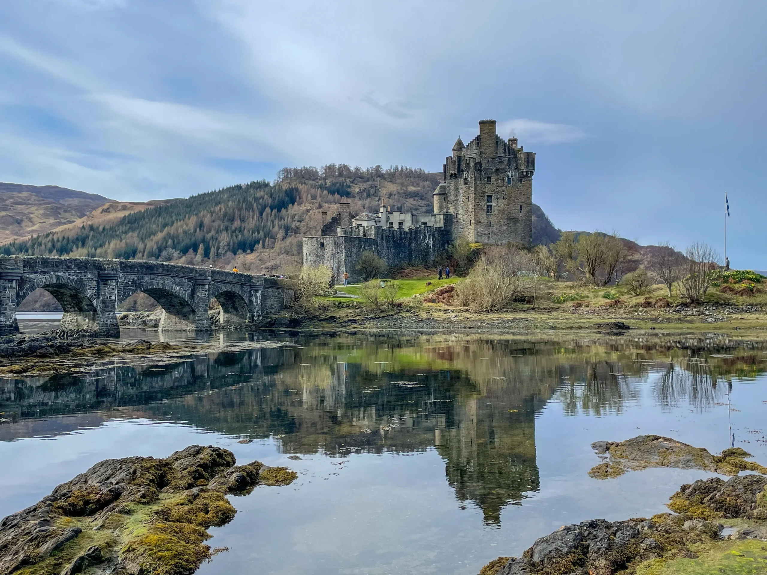 Castillo Eilean Donan en las Tierras Altas de Escocia