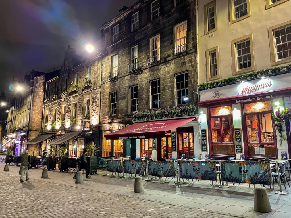 Grassmarket, un imprescindible en Edimburgo