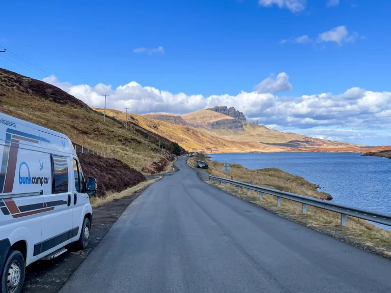 Skye en furgoneta camper, una de las mejores formas de recorrer Escocia