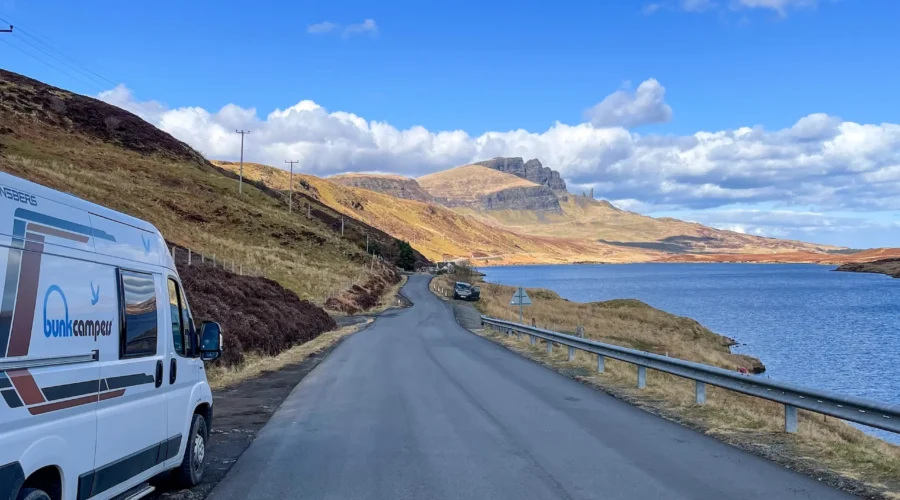 Skye en furgoneta camper, una de las mejores formas de recorrer Escocia