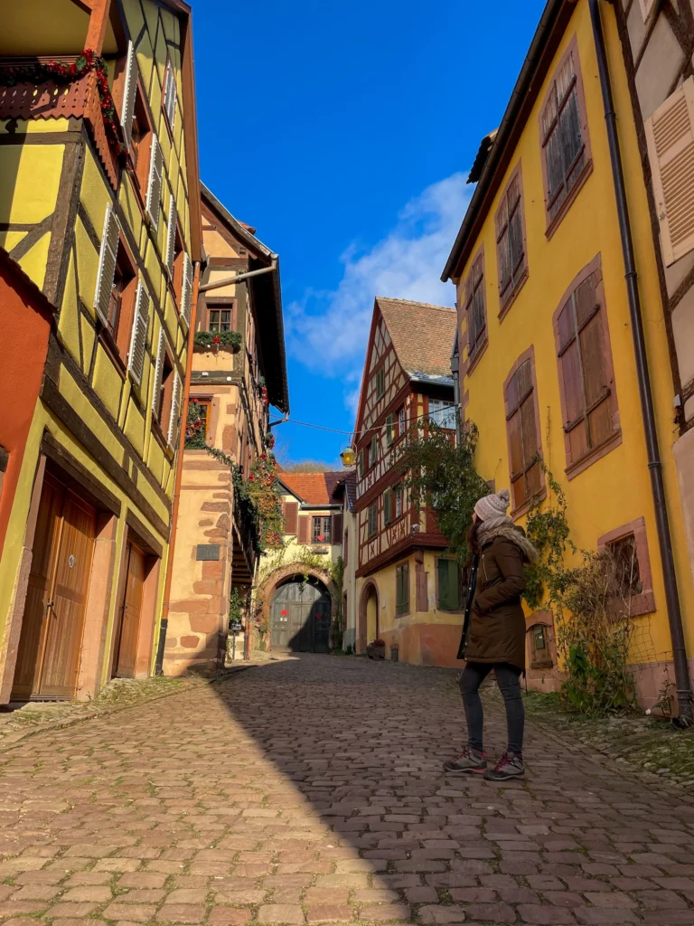 Un rincón de Kaysersberg, uno de los pueblos más bonitos de Alsacia