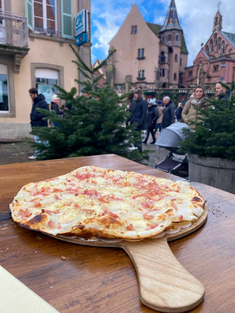 Tarte Flambée en Eguisheim