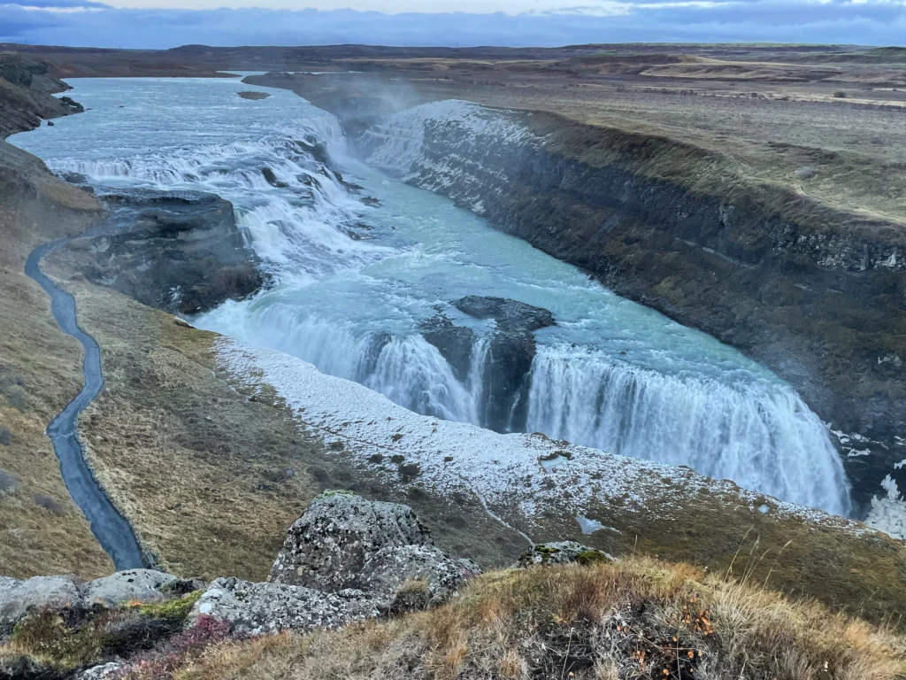 Gullfoss uno de los imprescindibles en una ruta de 7 días por Islandia